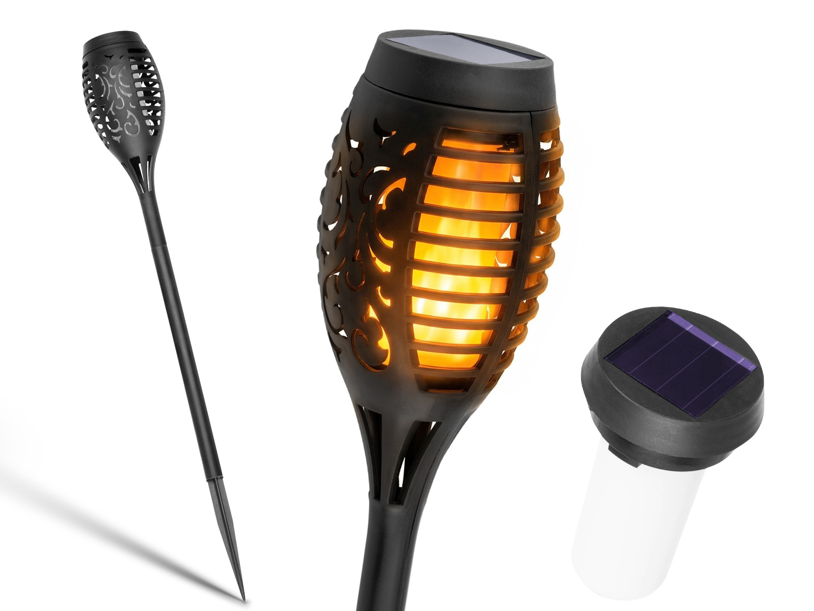 Słupek ogrodowy Solar LED SPARKLE G2 1600K IP44